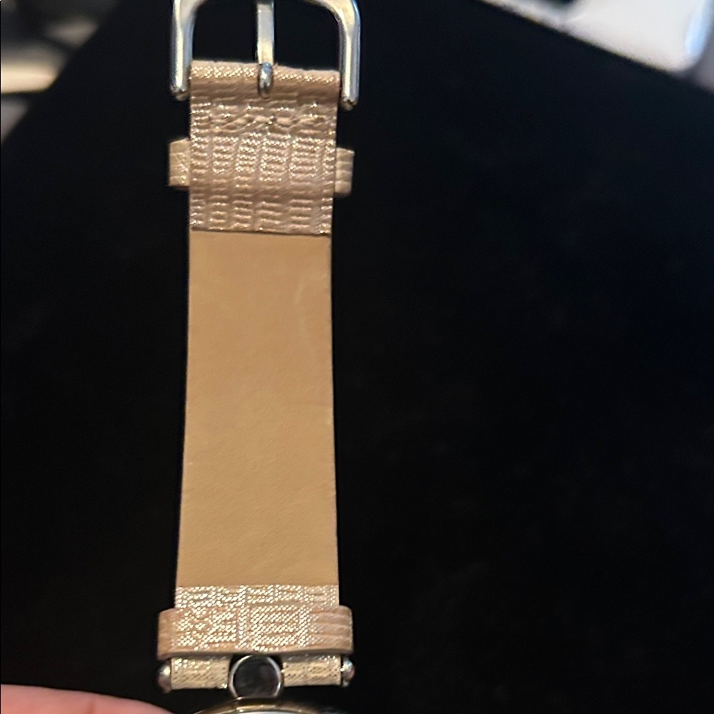 Chico's Tan Watch with Silver Accents - Picture 3 of 4